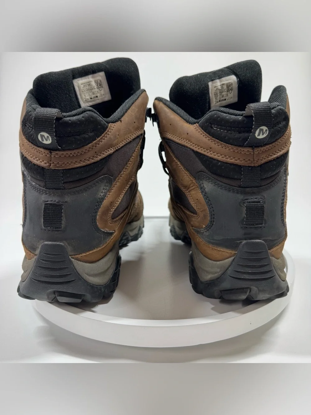 Merrell Men's Moab 3 Apex Mid Bracken Waterproof Hiking Boots Vibram Mens 12